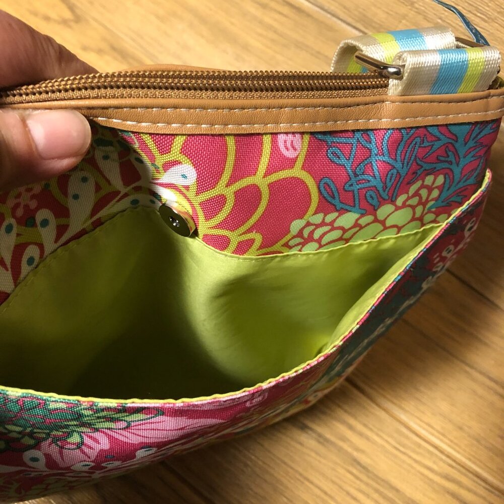 Lily Bloom Cross Body Colorful Spring-Color Flowe… - image 7